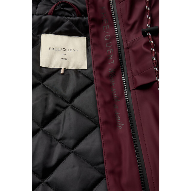 Free Quent Fqrain-jacket port royale FQRain-jacket Port royale large