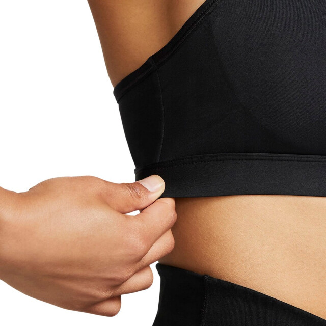 Nike Dames swoosh sportbeha medium ondersteuning UTPP6198_black large
