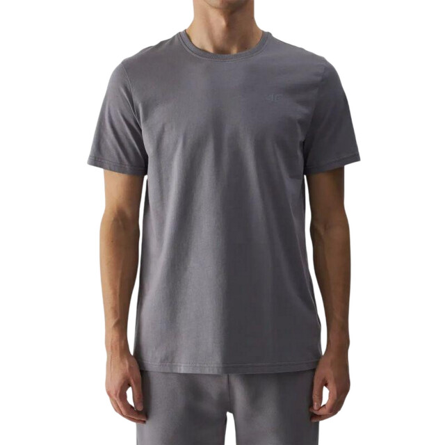 4F Heren wmm00ttshm1843 t-shirt UTPP6391_darkgrey large