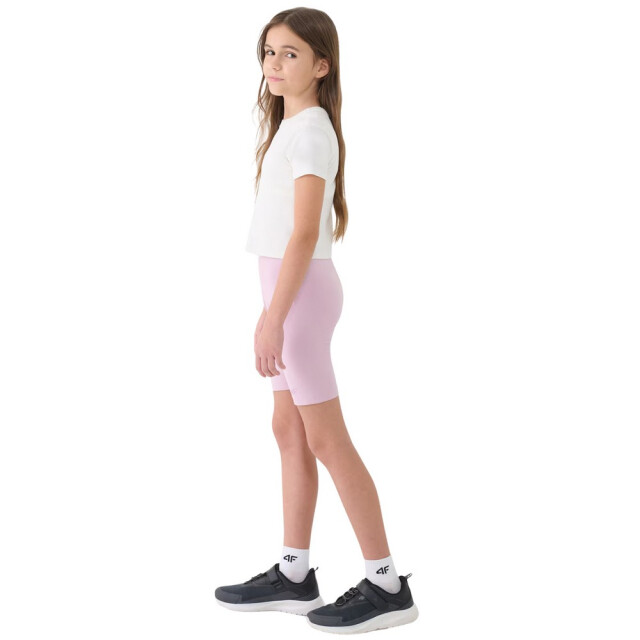 4F Kinderen/kids jwss25tstif014 logo fietsshort UTPP5518_lightpink large