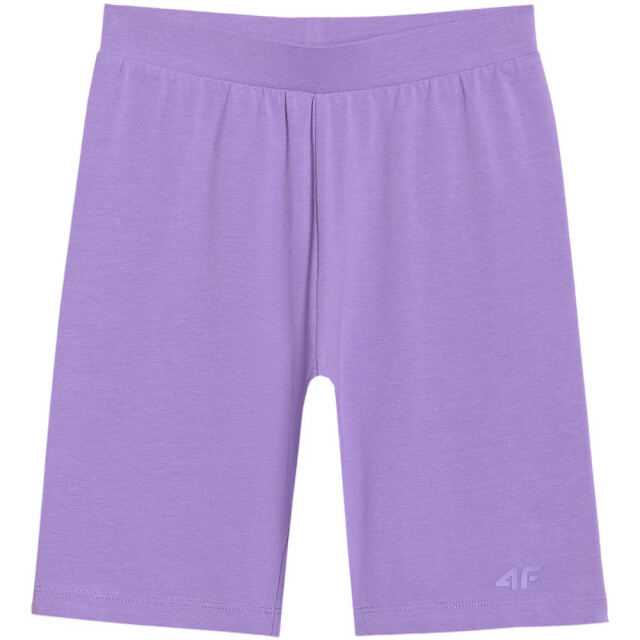 4F Kinderen/kids jwss25tstif014 logo fietsshort UTPP5518_violet large