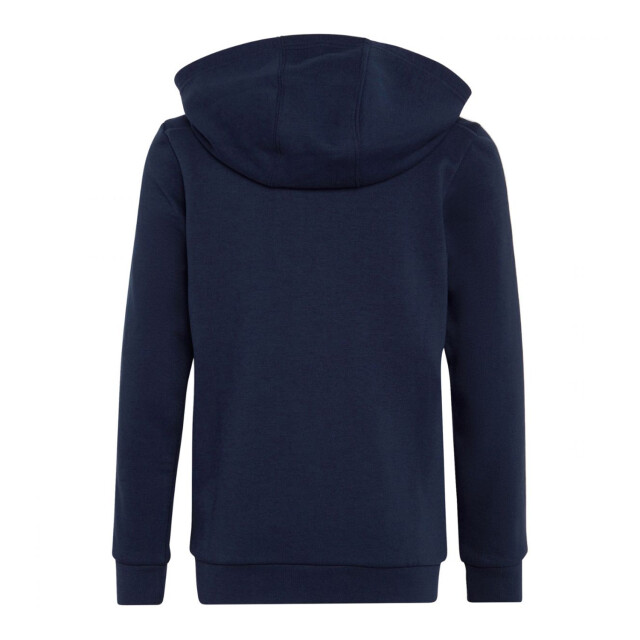Adidas Kinder/kids essentials 3 strepen fleece full zip hoodie UTPP4103_navyblue large