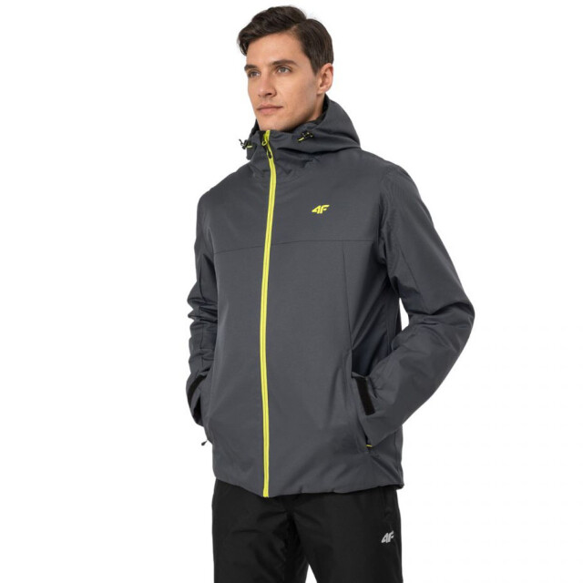 4F Heren h4z22 contrast zip ski jacket UTPP4747_grey large
