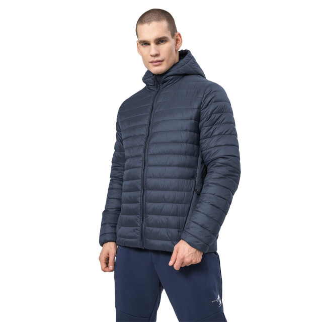 4F Waterdichte synthetische donsjas voor heren UTPP1642_navyblue large