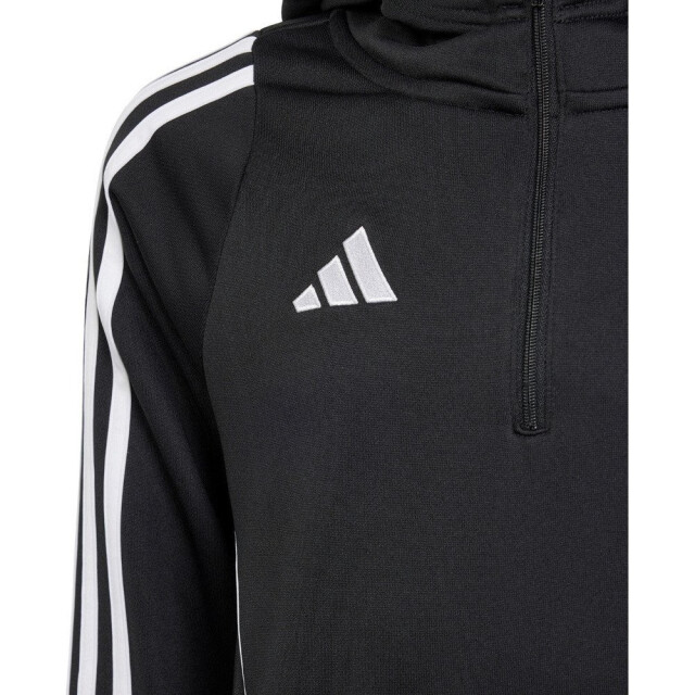 Adidas Kinder/kids tiro 24 quarter zip training hoodie UTPP3029_black large