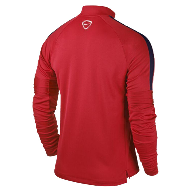 Nike Childrens/kids squad 15 ignite quarter zip training top UTPP3501_red large