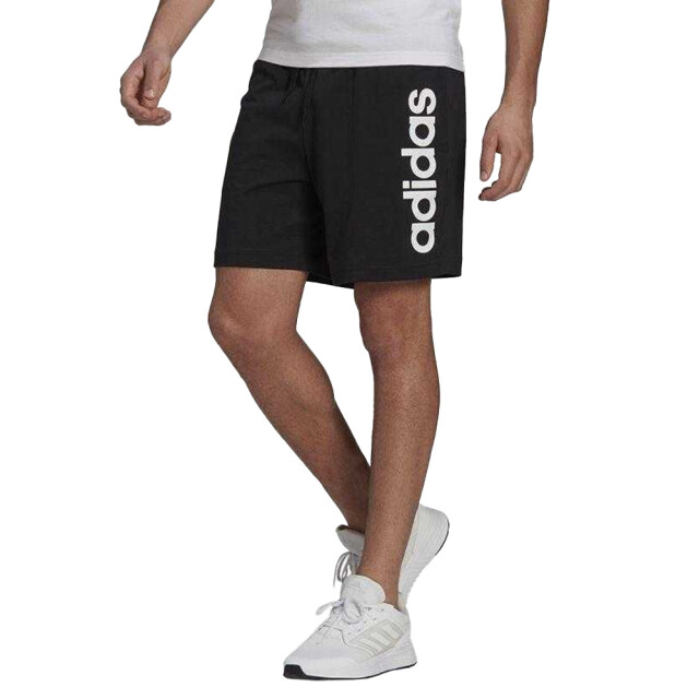 Adidas Heren essential aeroready linear logo shorts UTPP2407_black large