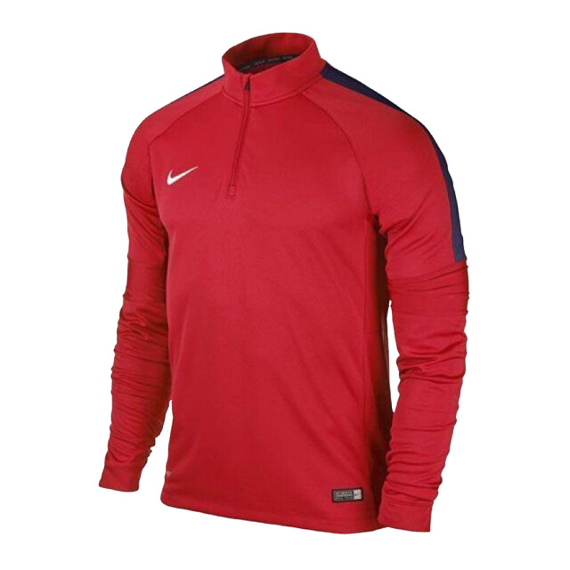 Nike Childrens/kids squad 15 ignite quarter zip training top UTPP3501_red large