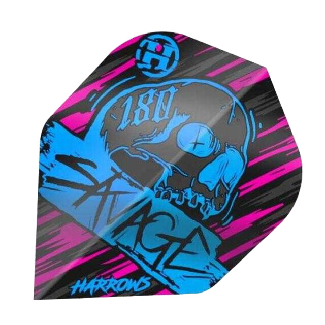 Harrows Savage veren dart vluchten (set van 3) UTPP4417_pinkblue large
