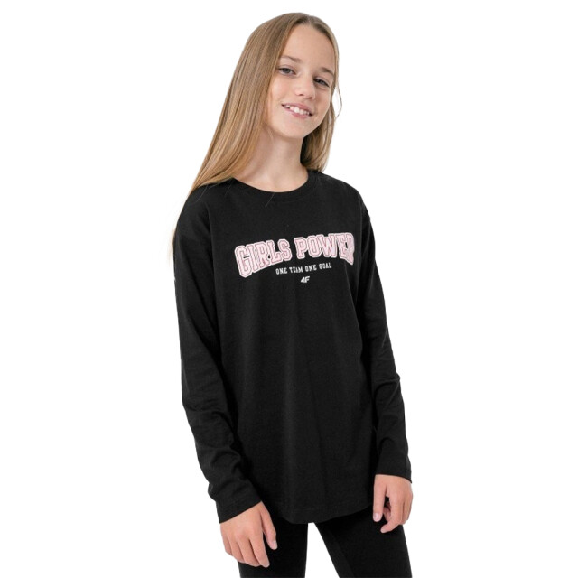 4F Meisjes hjz22 jtsdl002 t-shirt UTPP1607_black large