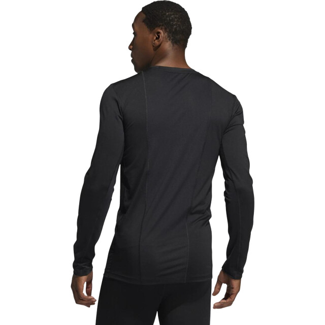 Adidas Heren techfit compressie top met lange mouwen UTPP1103_black large