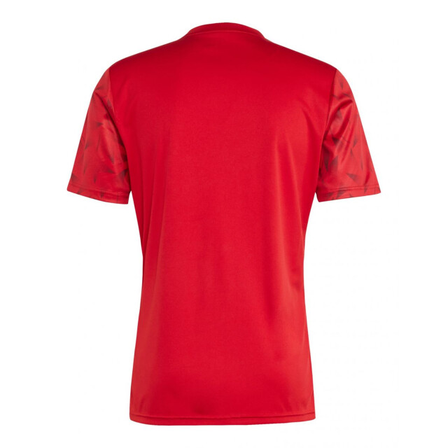 Adidas Heren team icoon 25 geometrisch patroon t-shirt UTPP5966_red large