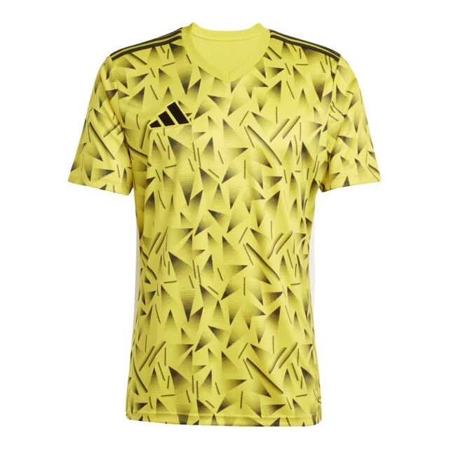 Adidas Heren team icoon 25 geometrisch patroon t-shirt UTPP5966_yellow large