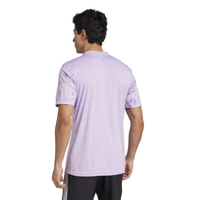 Adidas Heren team icoon 25 geometrisch patroon t-shirt UTPP5966_pink large
