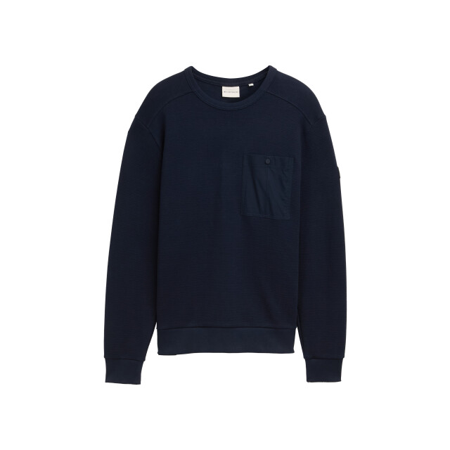 Tom Tailor Structured crew neck 1047828 large