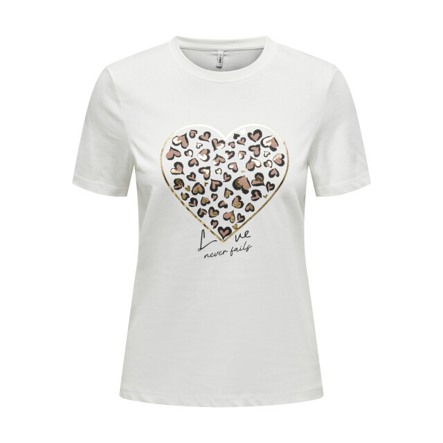 Only Onltanya life reg s/s leo print top 15355699 large