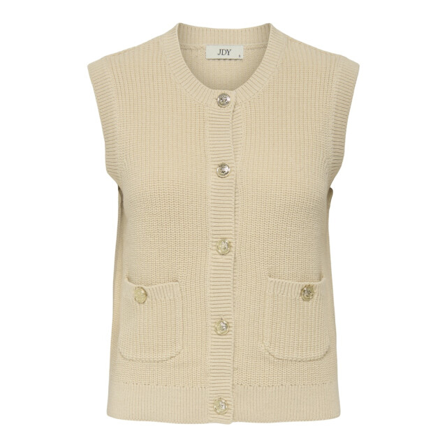 Jacqueline de Yong Jdystella sl o-neck vest knt dessin 4249.09.0008 large