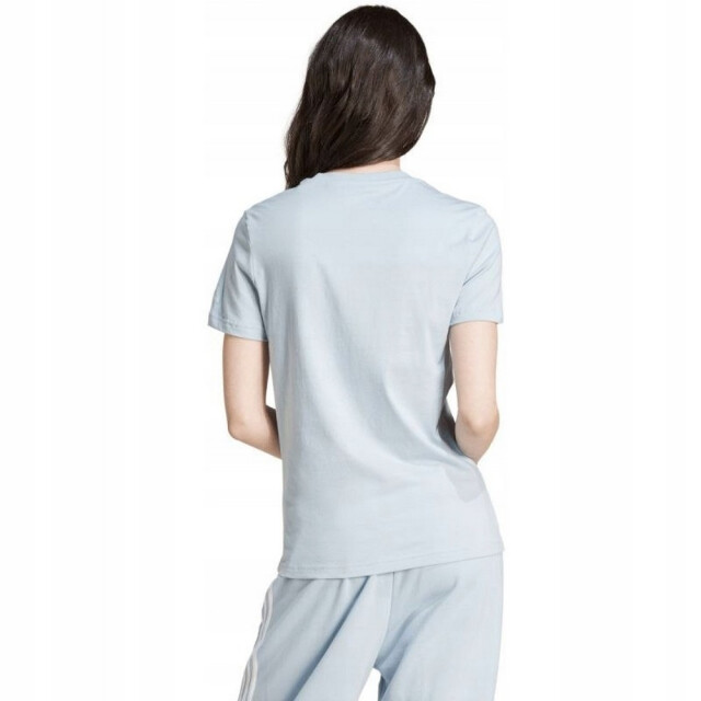Adidas Dames essentials logo slim lounge t-shirt UTPP5338_lightblue large