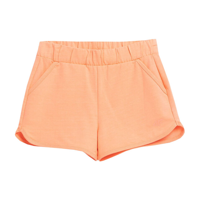 4F Shorts met meisjeslogo UTPP121_orange large