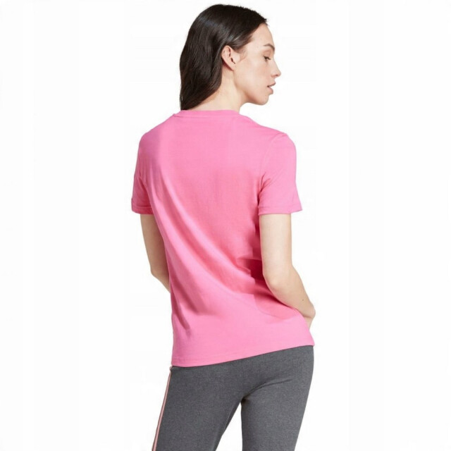 Adidas Dames essentials logo slim lounge t-shirt UTPP5338_pink large