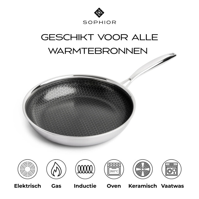 Sophior Hybride koekenpan 24cm 3202669 large