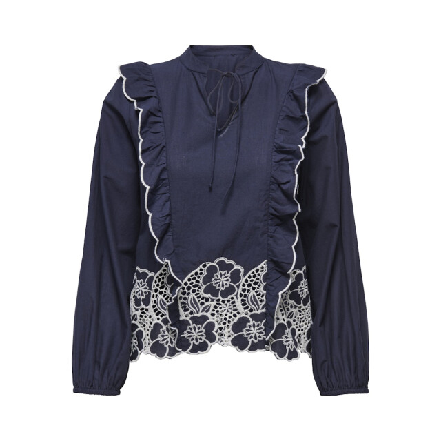 Jacqueline de Yong Jdyholly ls emb top wvn exp - 4309.30.0003 large
