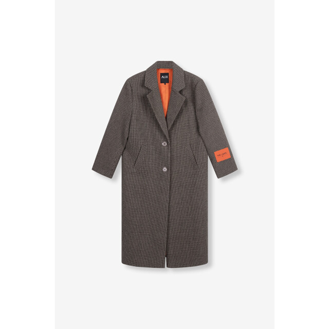Alix The Label Check coated camel 4509.76.0001 large