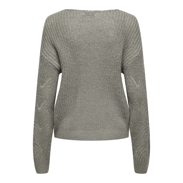 Jacqueline de Yong Jdybadut ls v-neck struc glitt pull knt melee 4219.87.0008 large