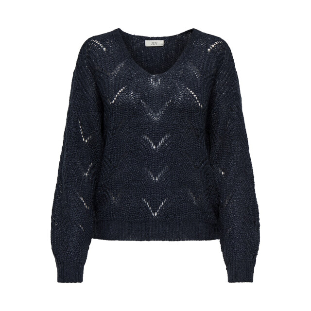 Jacqueline de Yong Jdybadut ls v-neck struc glitt pull knt - 4219.30.0006 large