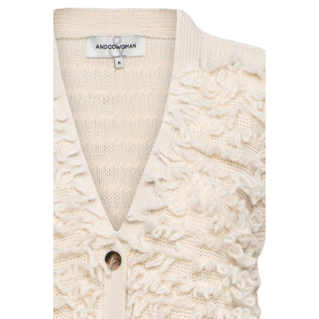&Co Woman Gilet banu m- &Co woman gilet banu M-beige large