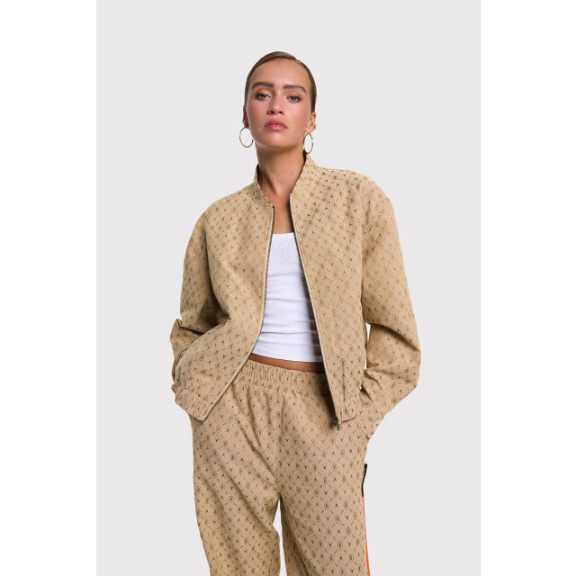 Alix The Label 2508418337 ladies woven logo jacket 2508418337 ladies woven logo jacket large