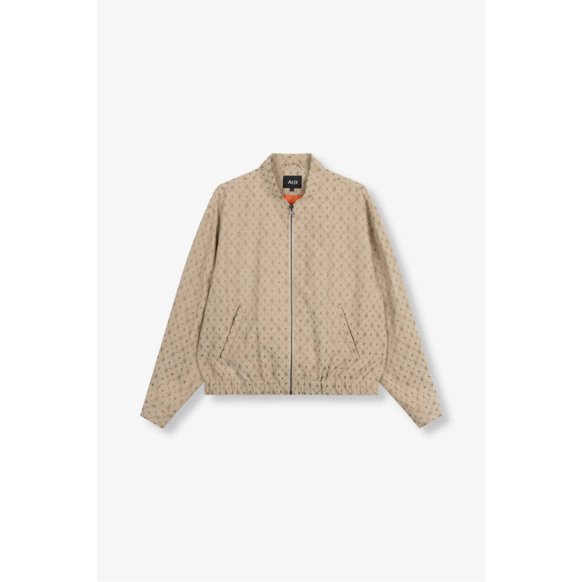Alix The Label 2508418337 ladies woven logo jacket 2508418337 ladies woven logo jacket large