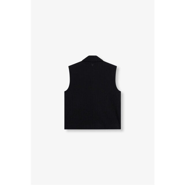 Alix The Label 2508430318 ladies woven double breasted waistcoat 2508430318 ladies woven double breasted waistcoat large