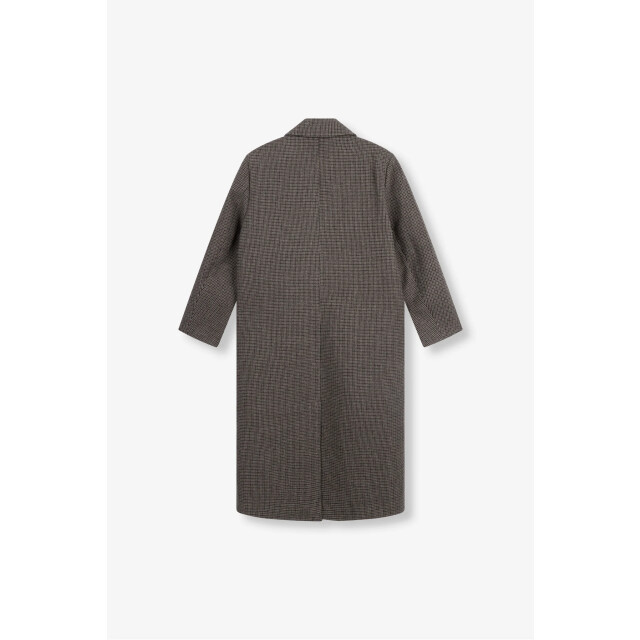 Alix The Label 2508508325 ladies woven checked coat 2508508325 ladies woven checked coat large