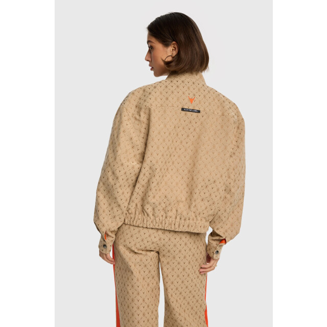 Alix The Label 2508418337 ladies woven logo jacket 2508418337 ladies woven logo jacket large