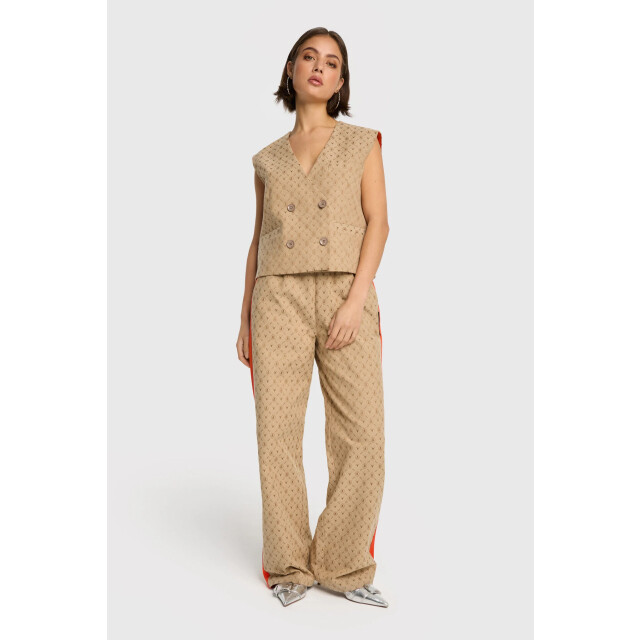 Alix The Label 2508418336 ladies woven logo waistcoat 2508418336 ladies woven logo waistcoat large