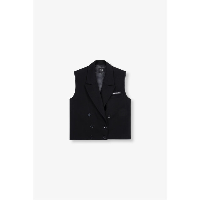Alix The Label 2508430318 ladies woven double breasted waistcoat 2508430318 ladies woven double breasted waistcoat large