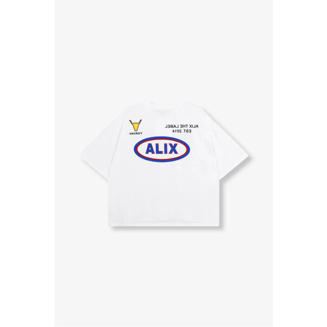 Alix The Label 2508819423 ladies knitted racer t-shirt 2508819423 ladies knitted racer T-shirt large