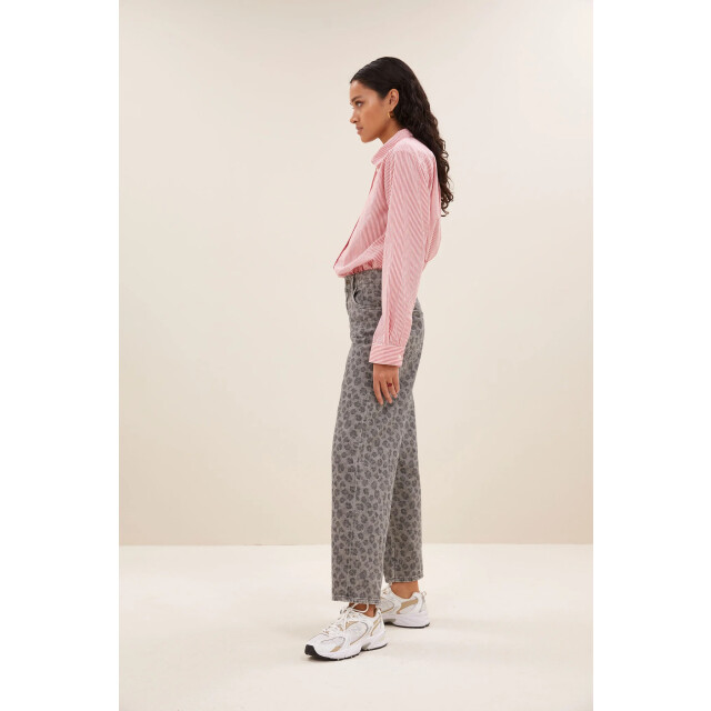 By-Bar Amsterdam 25518027 lew grey cheetah pants 25518027 lew grey cheetah pants large