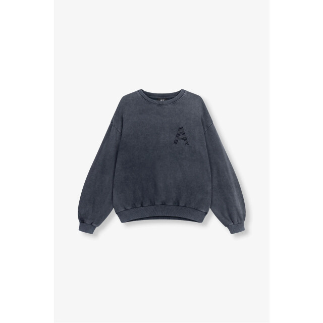 Alix The Label 2508887400 ladies knitted acid washed sweater 2508887400 ladies knitted acid washed sweater large