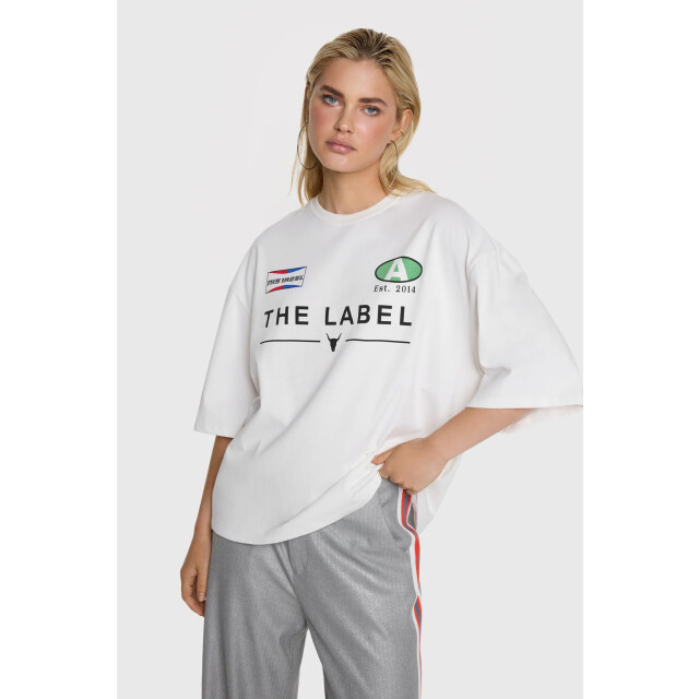Alix The Label 2508819423 ladies knitted racer t-shirt 2508819423 ladies knitted racer T-shirt large