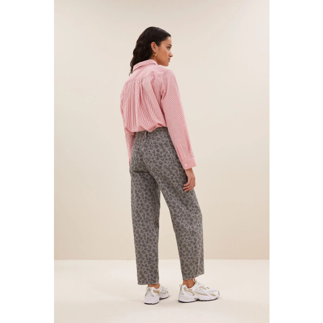 By-Bar Amsterdam 25518027 lew grey cheetah pants 25518027 lew grey cheetah pants large