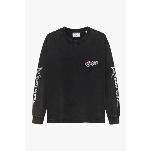 Catwalk Junkie 2503020406 loose fit graphic long sleeve 2503020406 Loose fit graphic long sleeve large