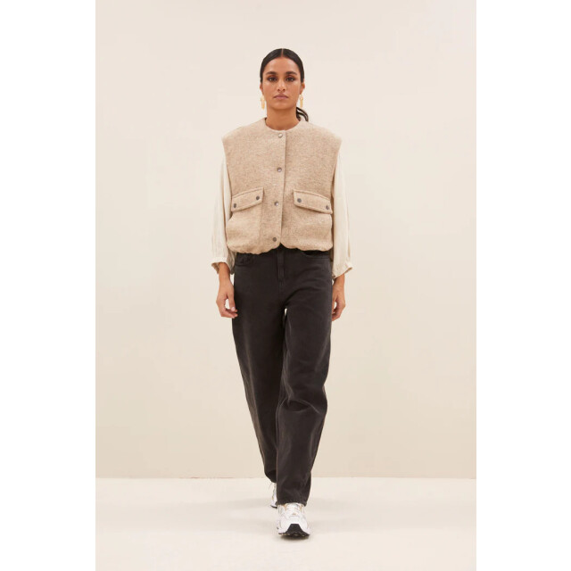 By-Bar Amsterdam 25519013 maggie sleeveless jacket 25519013 maggie sleeveless jacket large