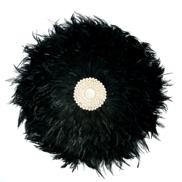 Bazar Bizar De coastal juju muurdecoratie zwart l BALE015B-L-60 large