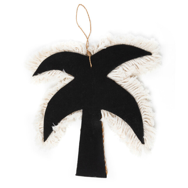 Bazar Bizar The cotton shell palm tree white natural BAVE021WN large