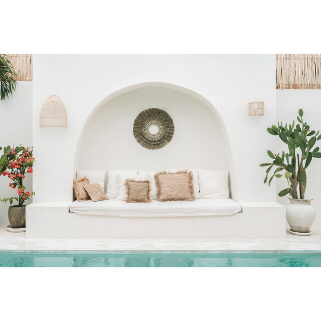 Bazar Bizar De mengdong muur deco naturel wit JABR054NW large