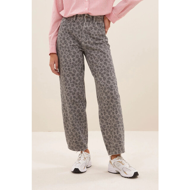 By-Bar Amsterdam 25518027 lew grey cheetah pants 25518027 lew grey cheetah pants large
