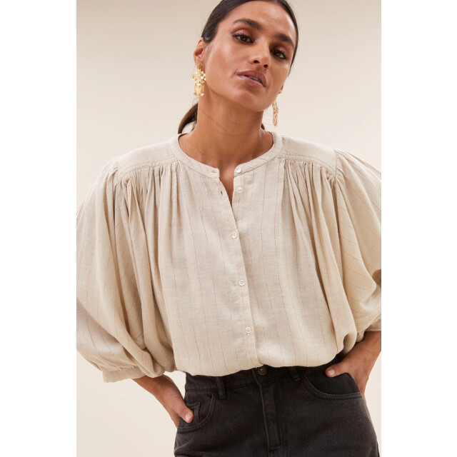 By-Bar Amsterdam 25512038 becky lurex blouse 25512038 becky lurex blouse large