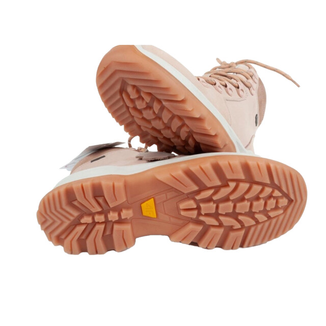 4F Dames obdh253 leren wandelschoenen UTPP6786_beige large
